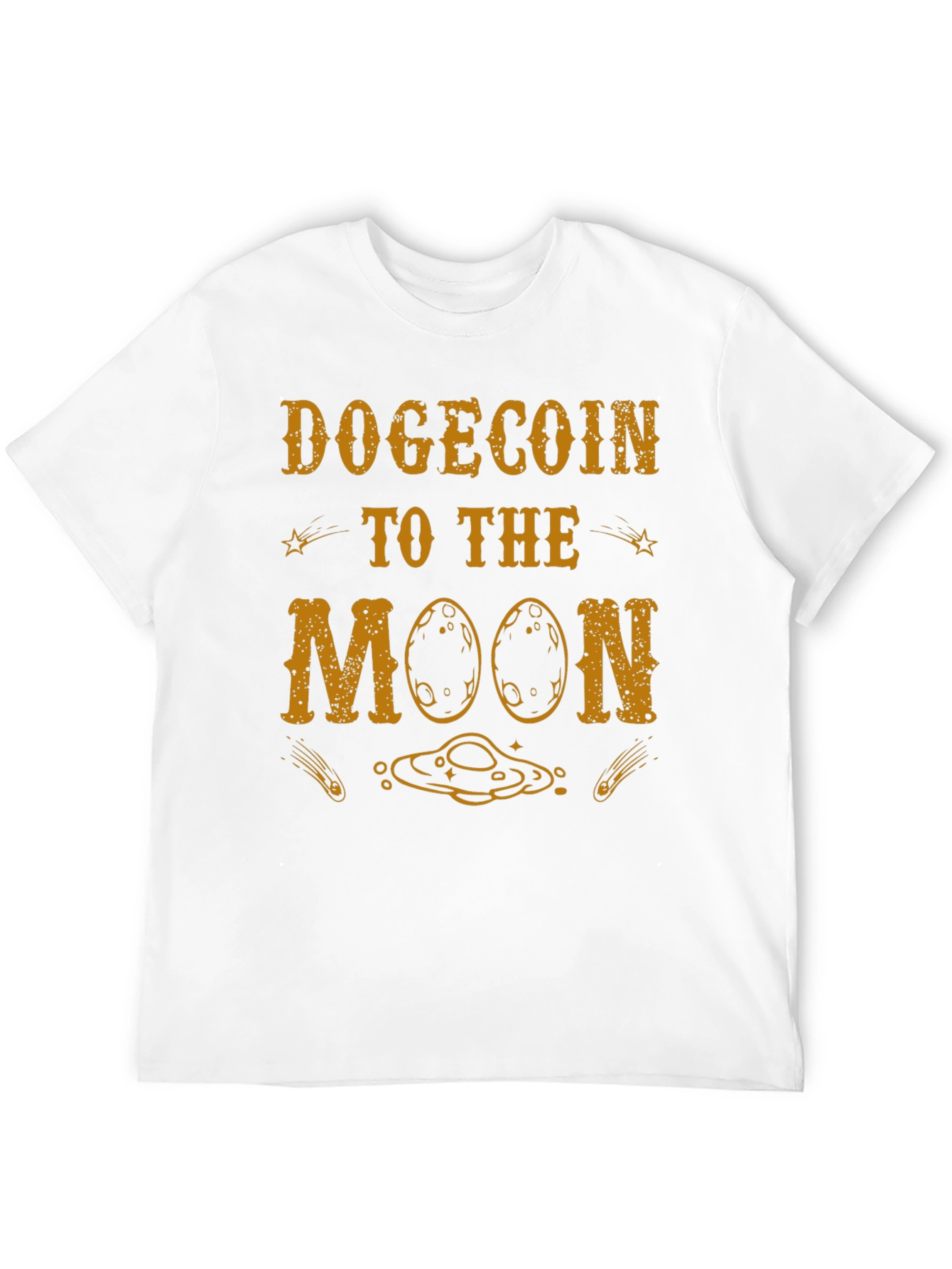 Dogecoin to the Moon Graphic Tee