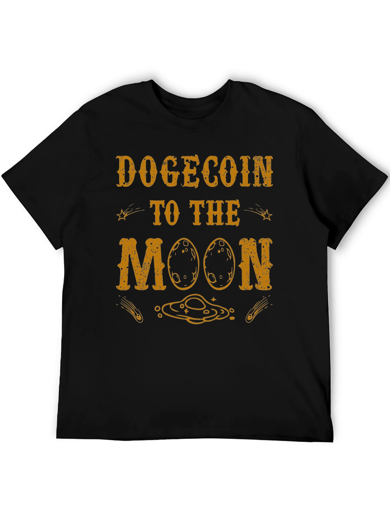 Dogecoin to the Moon Graphic Tee