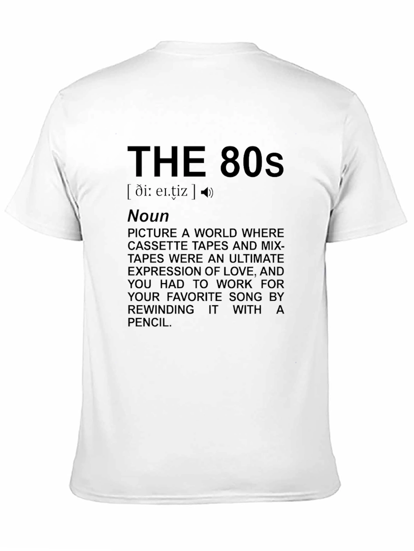 The 80s Definition Graphic Tee