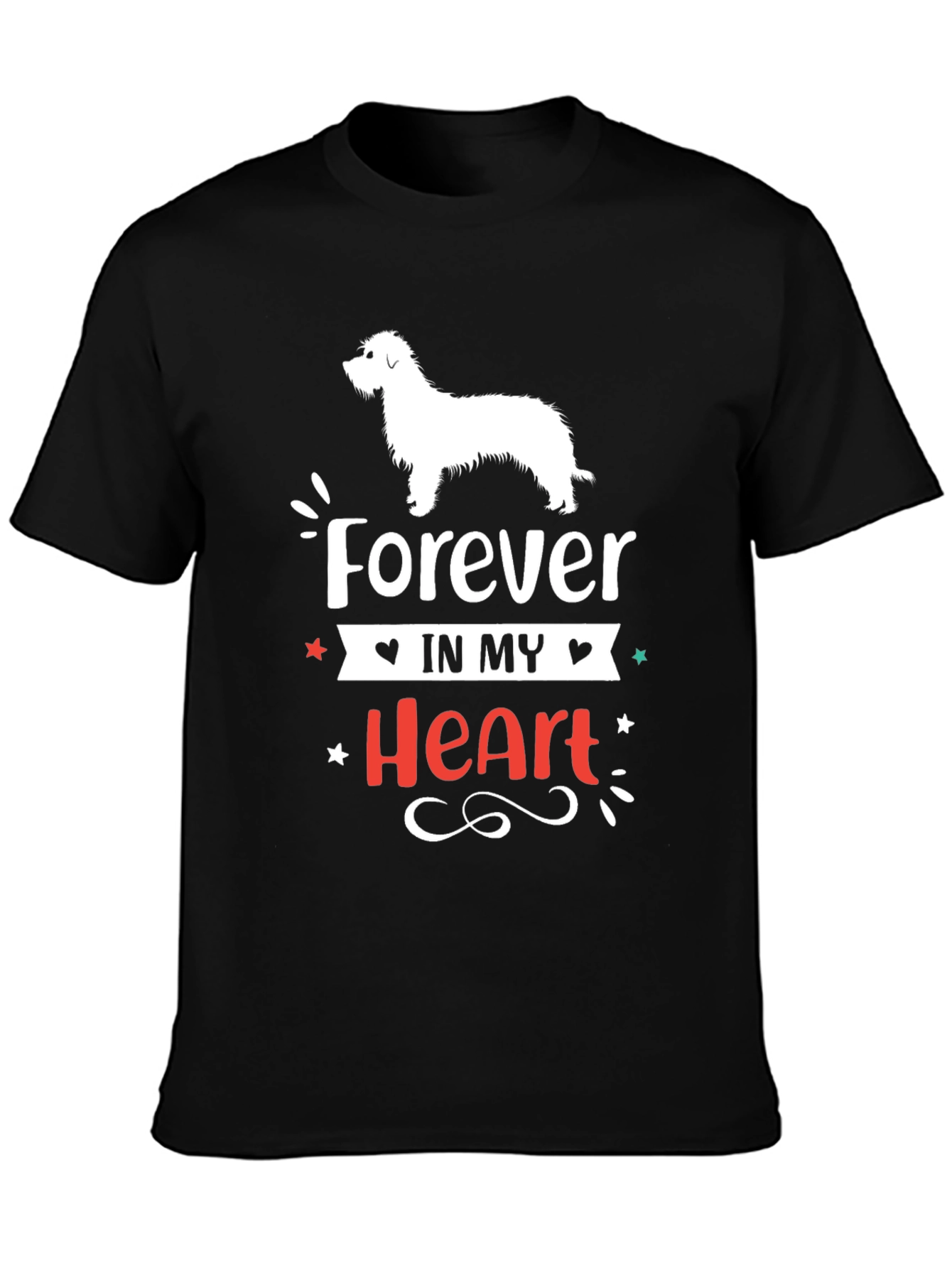 Forever In My Heart Dog Graphic Tee