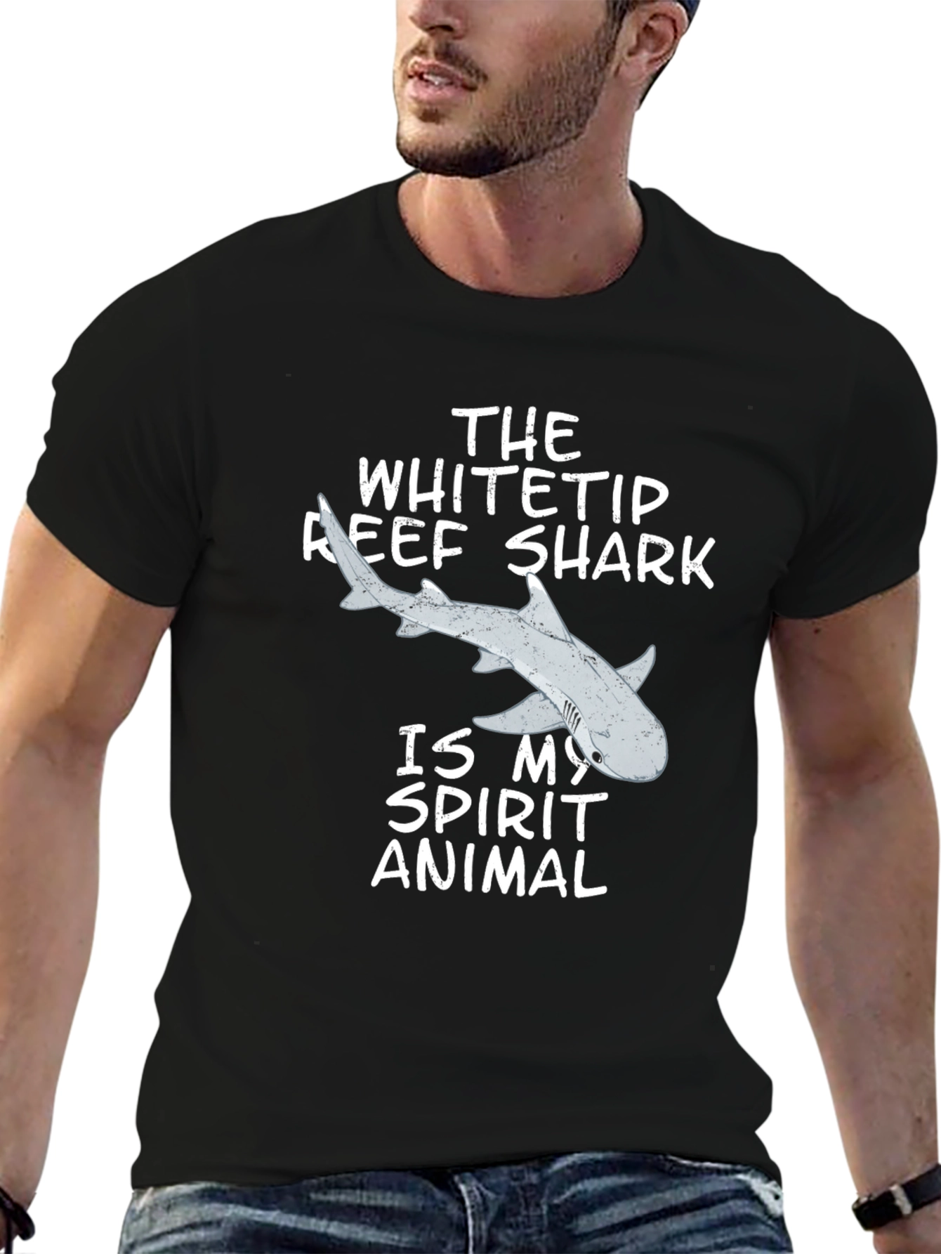 Whitetip Reef Shark Spirit Animal Tee
