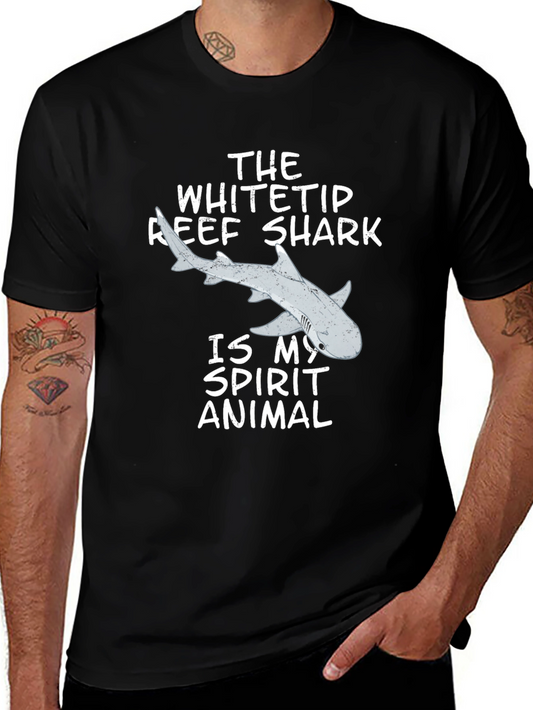 Whitetip Reef Shark Spirit Animal Tee