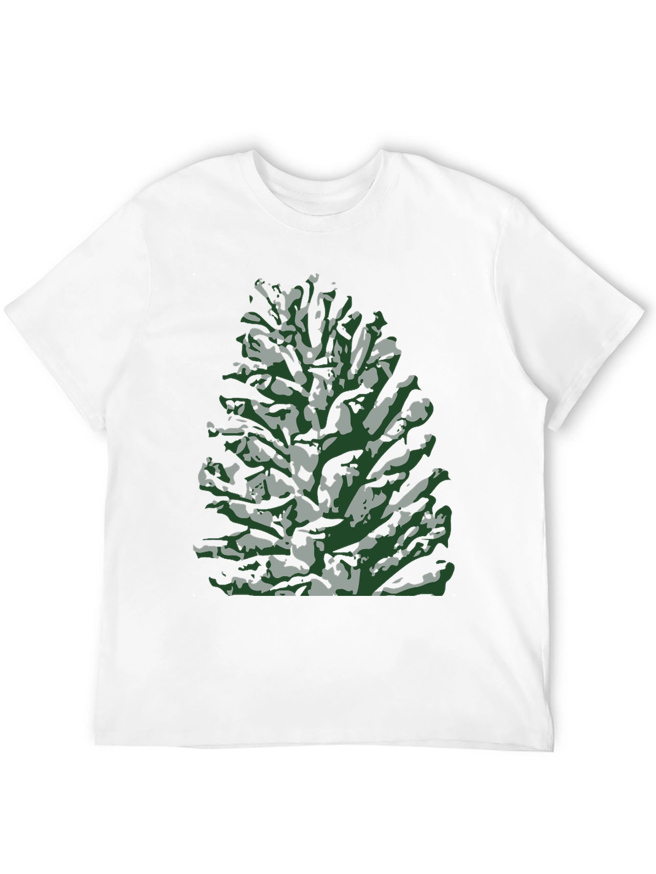 Abstract Tree Print Tee - Stylish & Unique Design