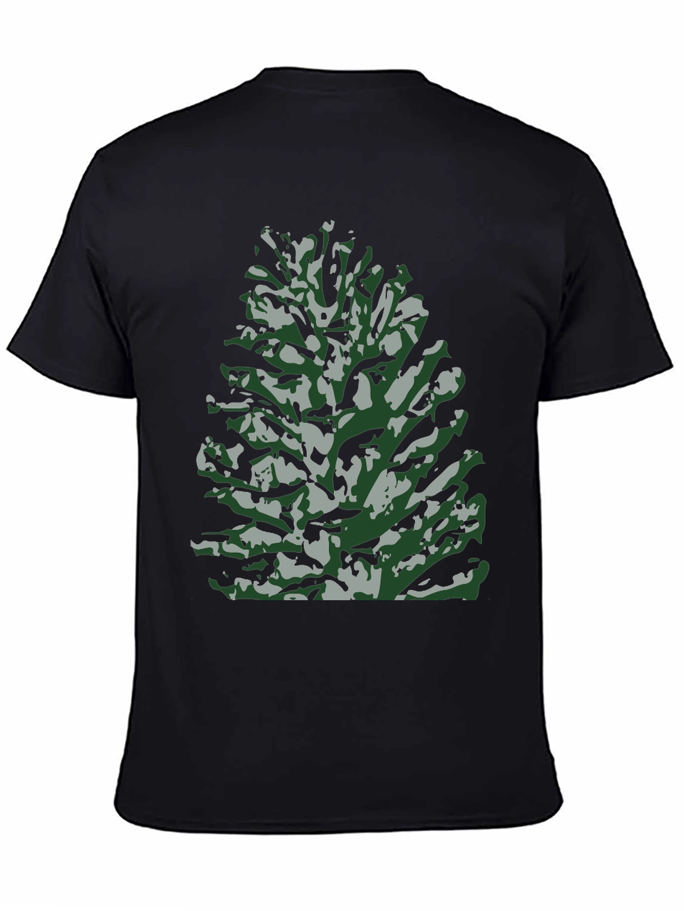 Abstract Tree Print Tee - Stylish & Unique Design