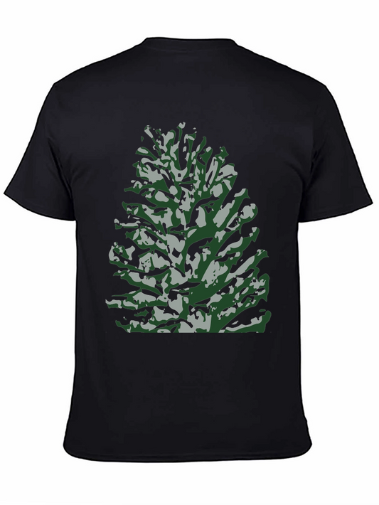 Abstract Tree Print Tee - Stylish & Unique Design