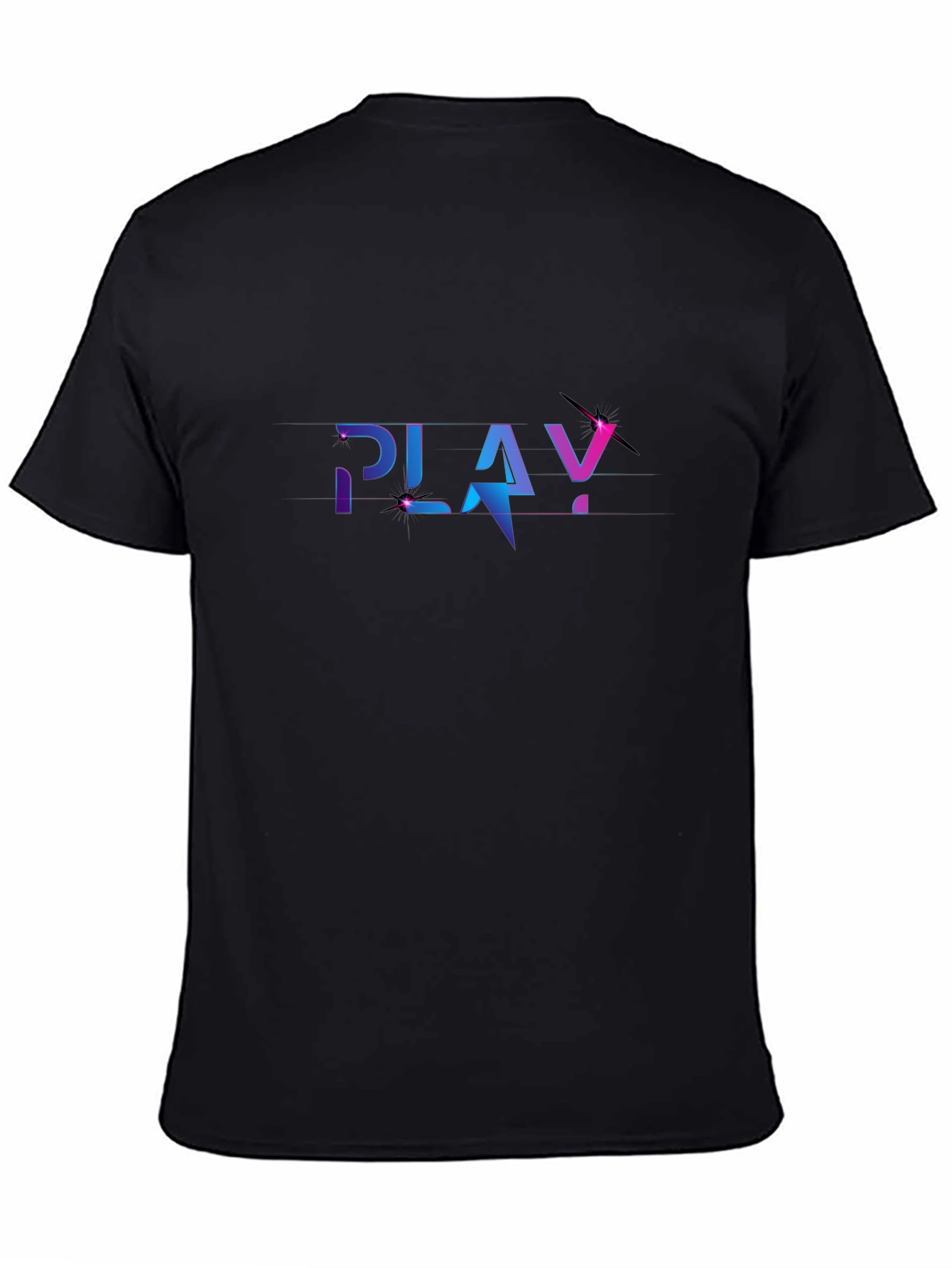 Play Graphic Black T-Shirt