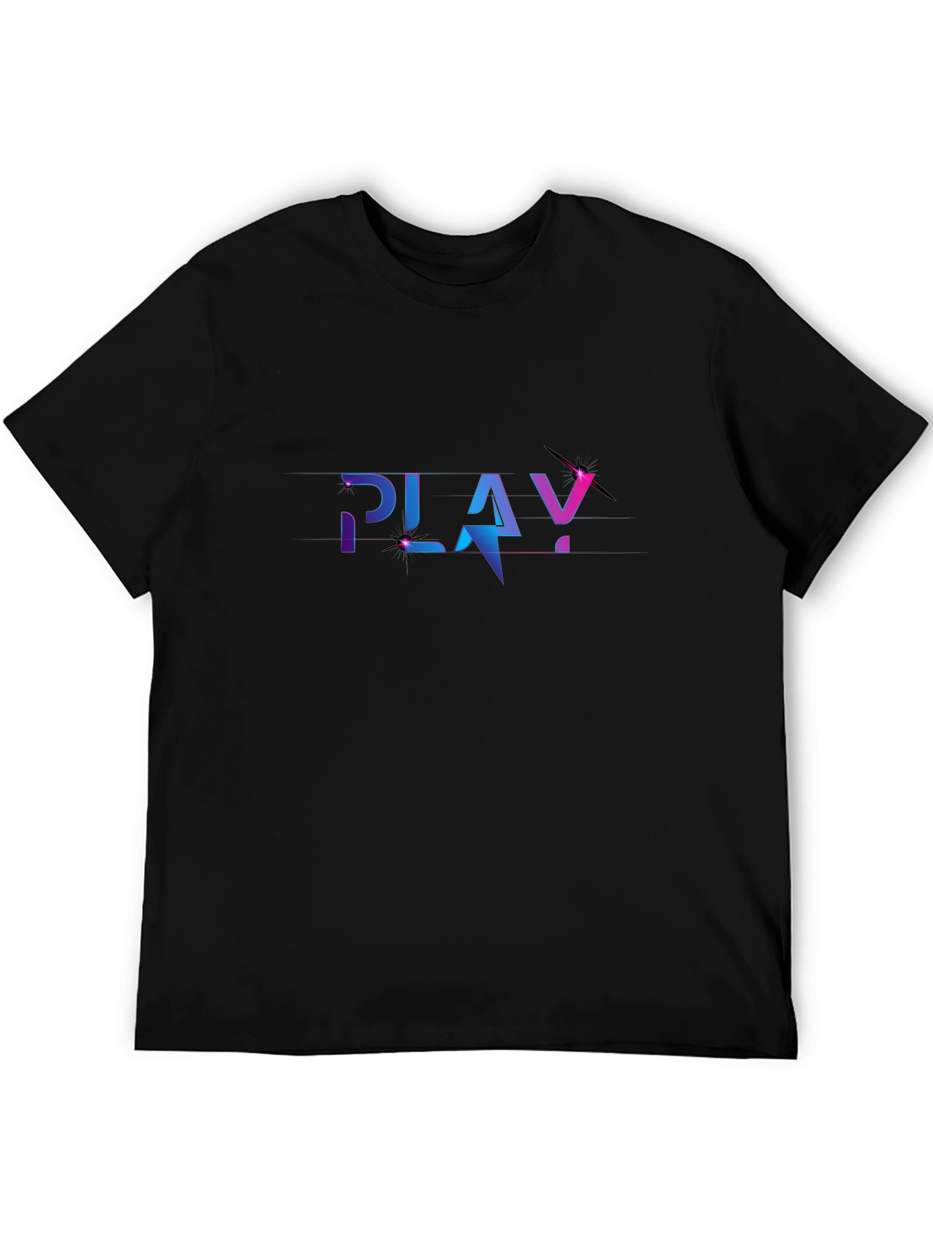 Play Graphic Black T-Shirt