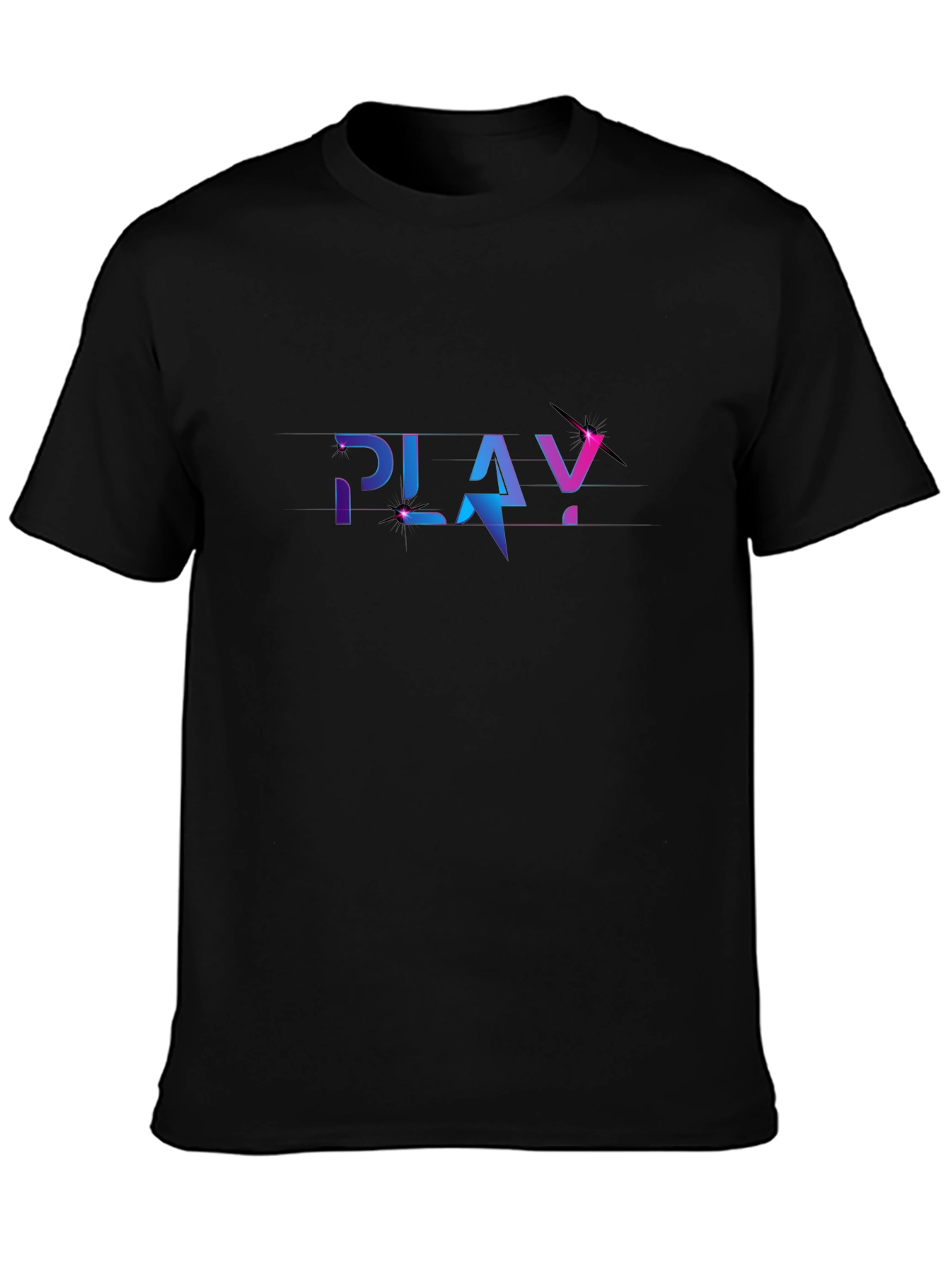 Play Graphic Black T-Shirt