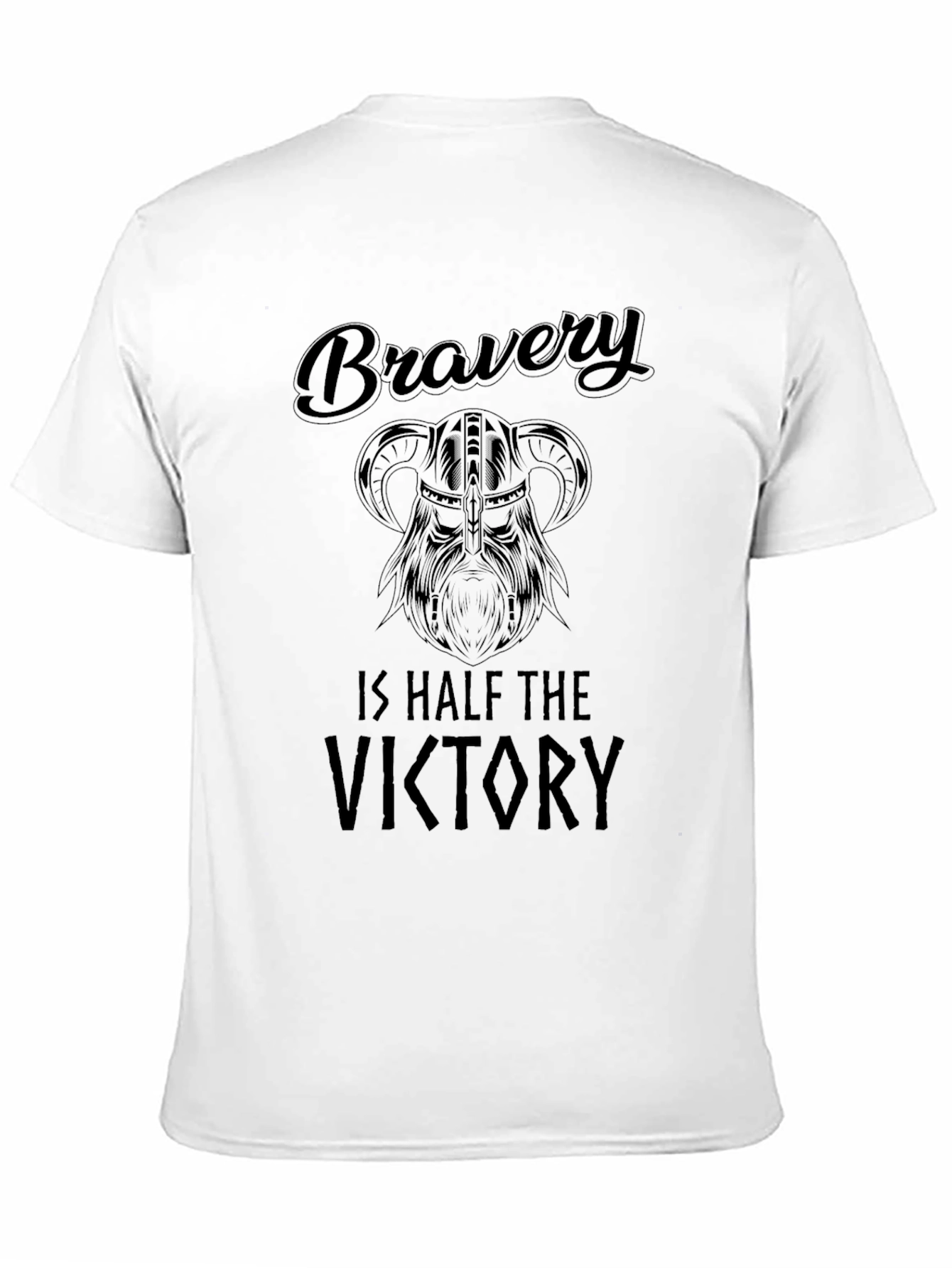 Bravery Viking Graphic T-Shirt