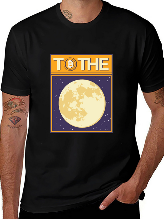 Bitcoin to the Moon T-Shirt
