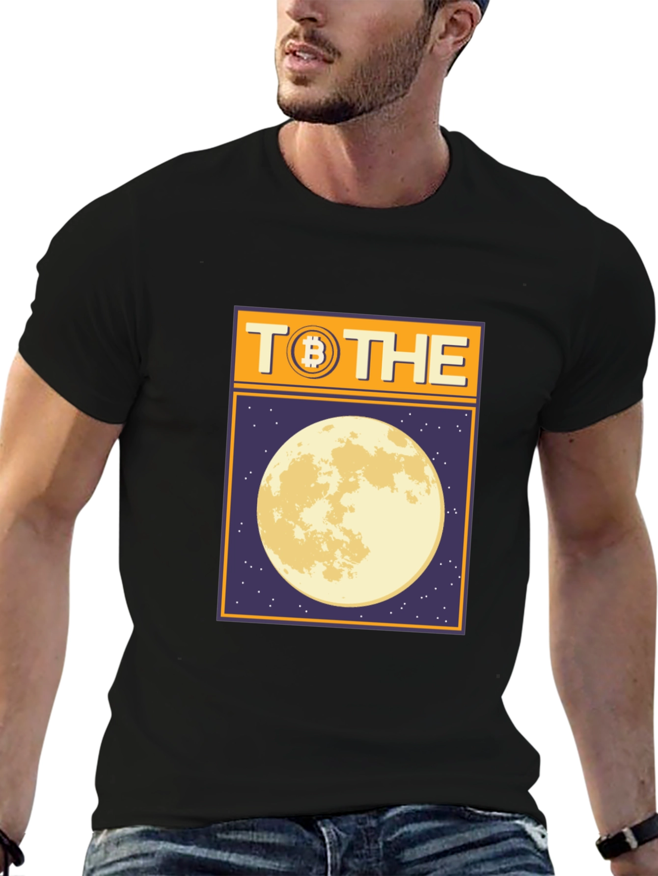 Bitcoin to the Moon T-Shirt