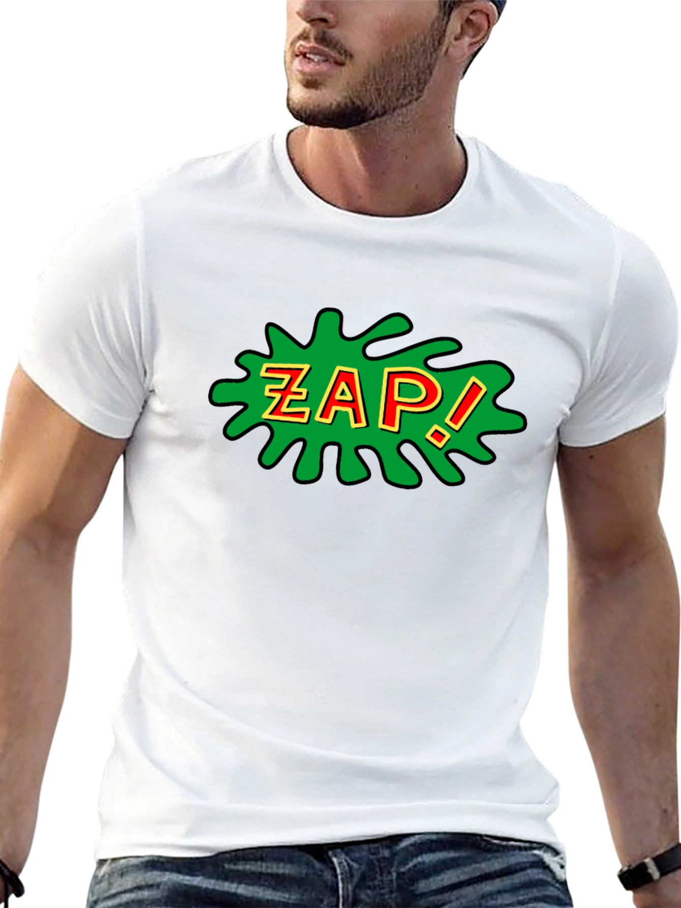 ZAP! Graphic Tee - Comic Book Style T-Shirt