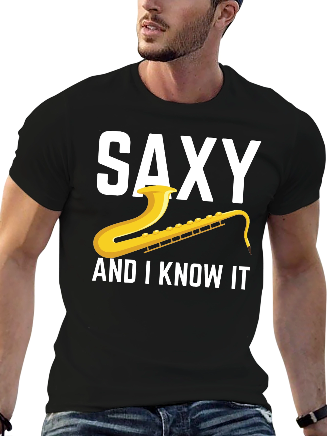 Saxy And I Know It T-Shirt