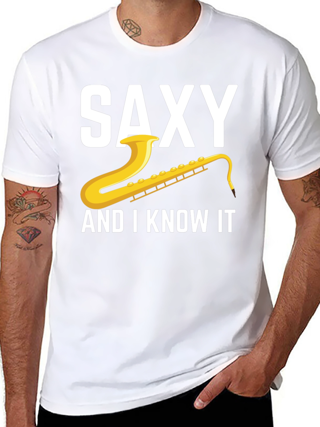 Saxy And I Know It T-Shirt