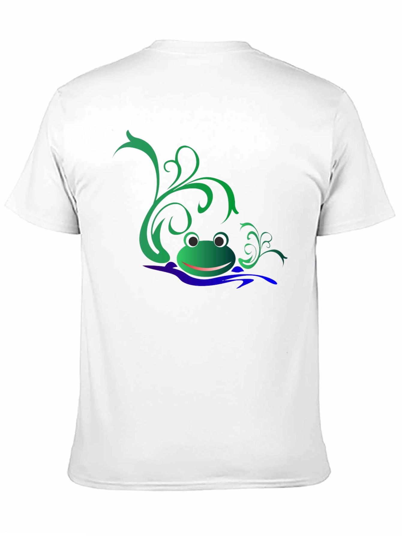 Fun Frog Graphic Black T-Shirt