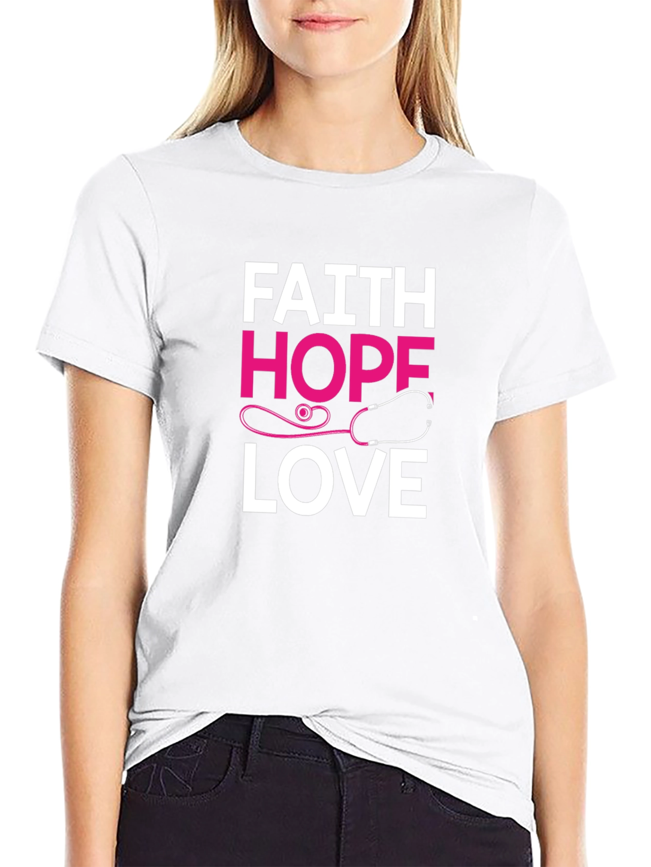 Faith Hope Love Graphic Tee