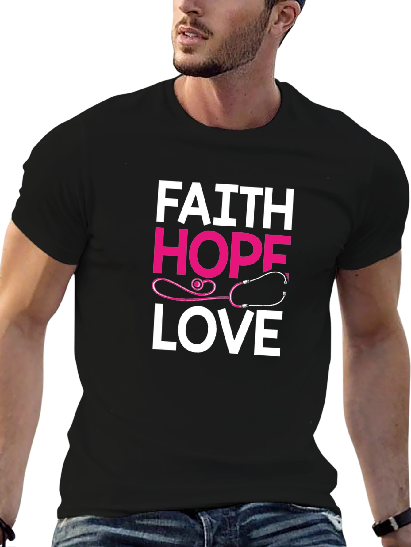 Faith Hope Love Graphic Tee