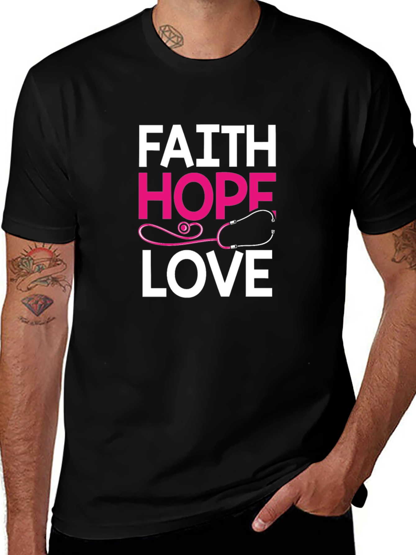 Faith Hope Love Graphic Tee