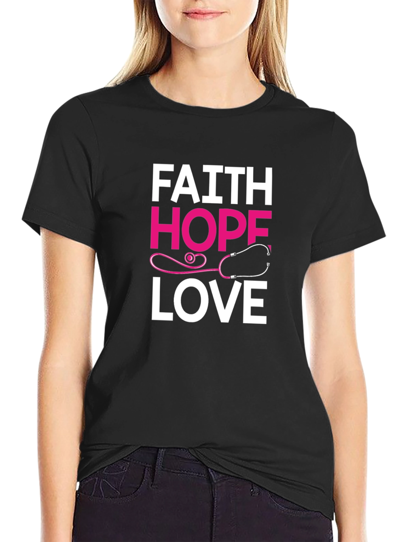 Faith Hope Love Graphic Tee
