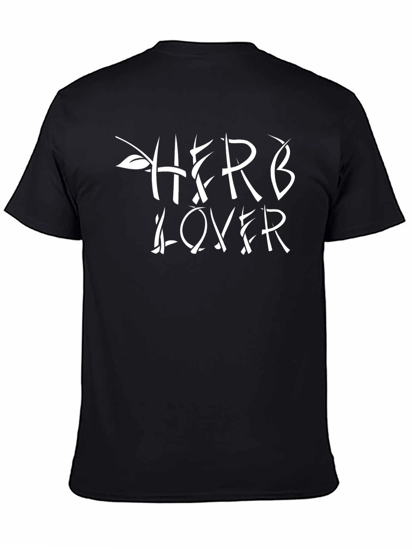 Herb Lover Graphic Tee - Unisex Black T-Shirt