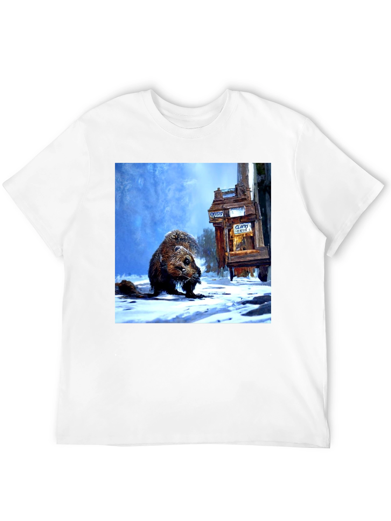 Groundhog Winter T-Shirt