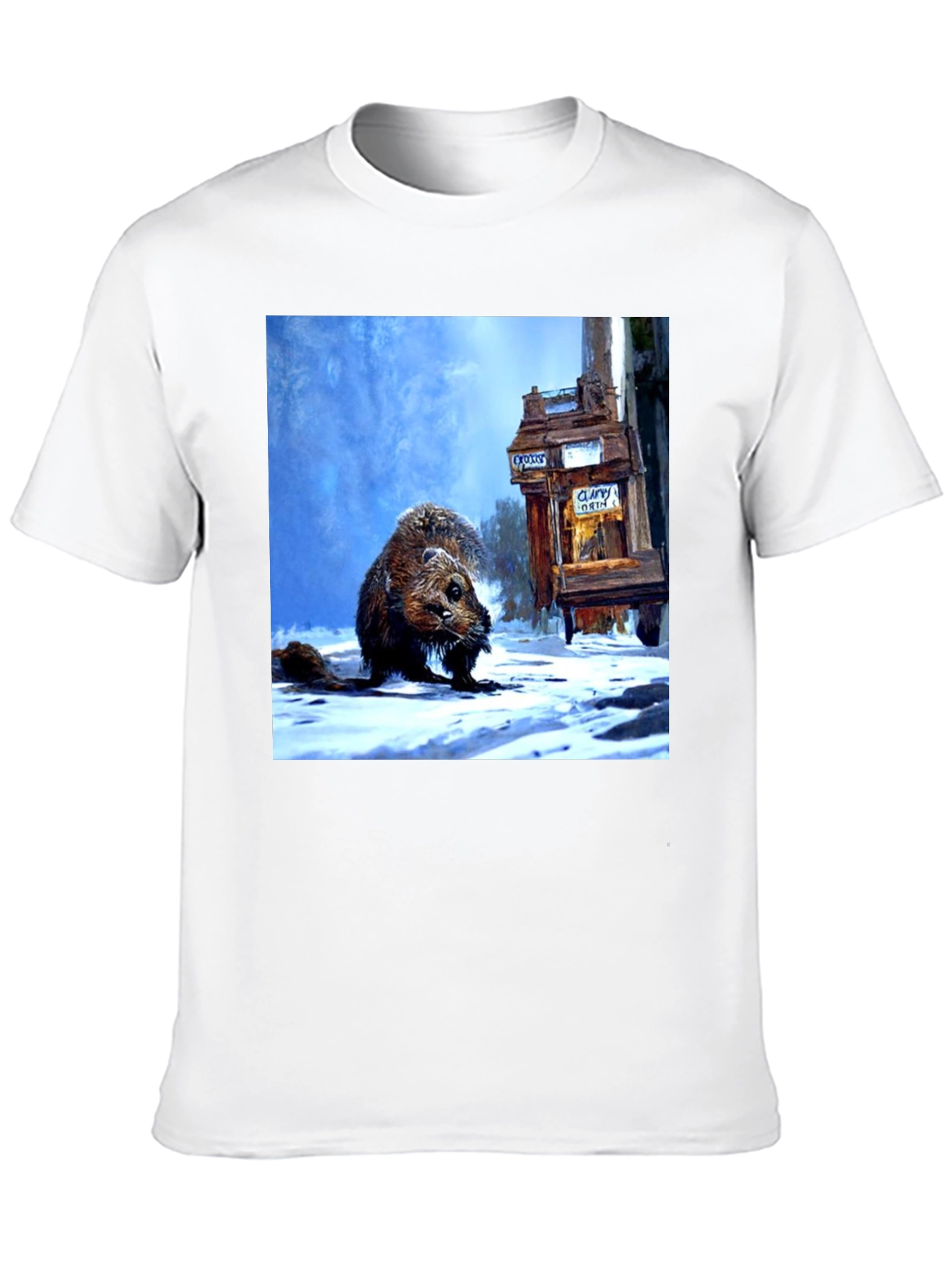 Groundhog Winter T-Shirt