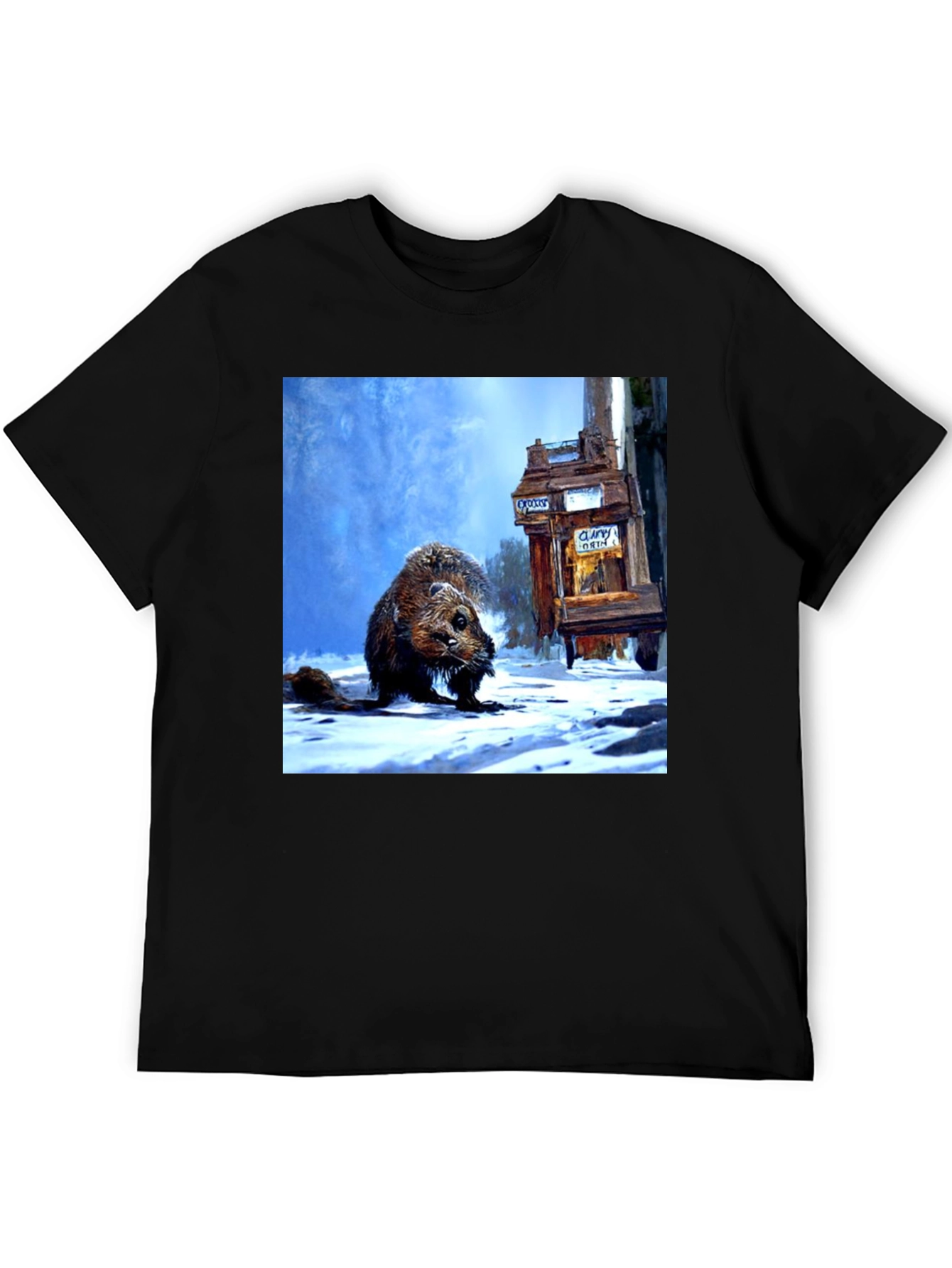 Groundhog Winter T-Shirt