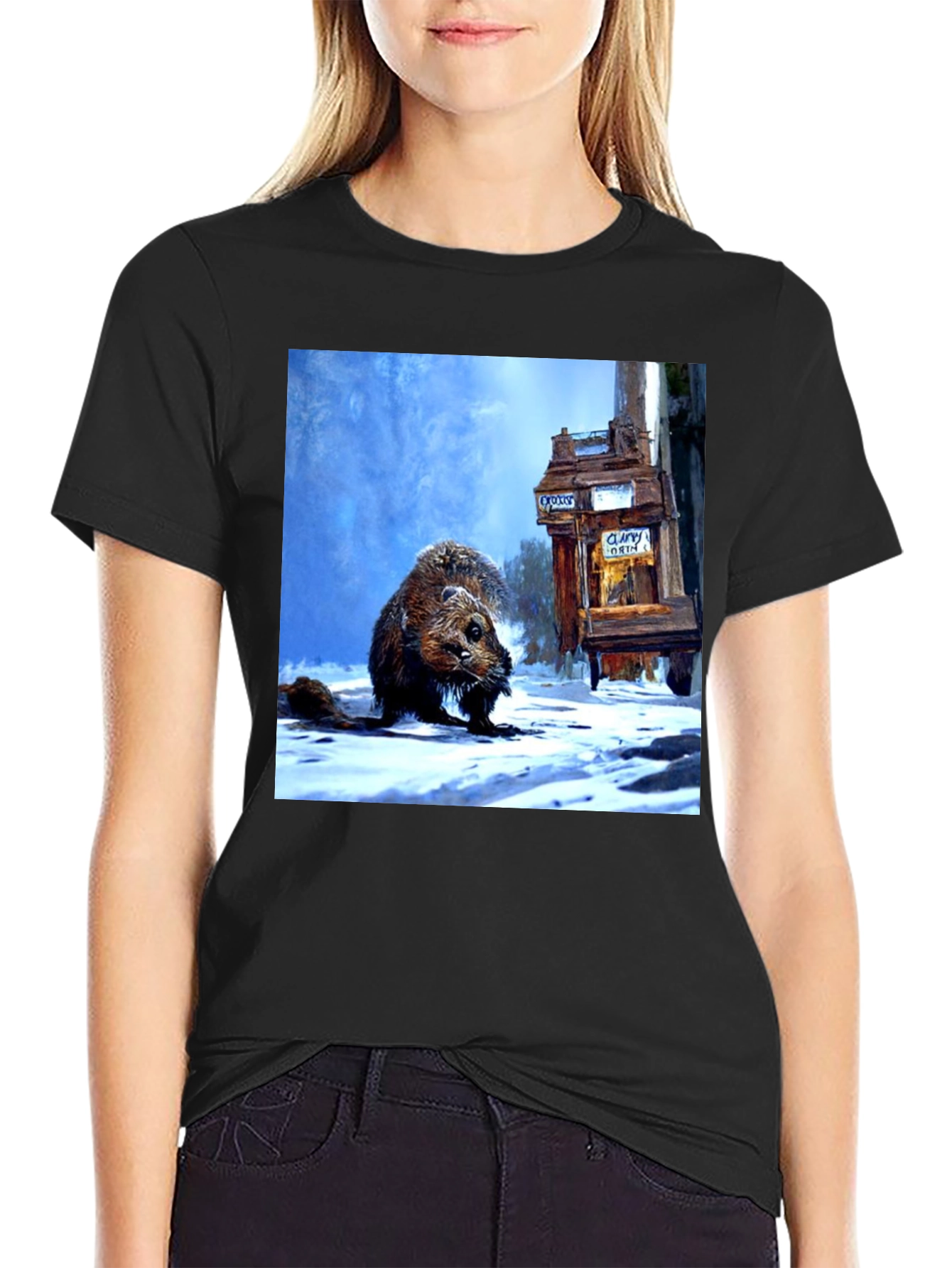 Groundhog Winter T-Shirt