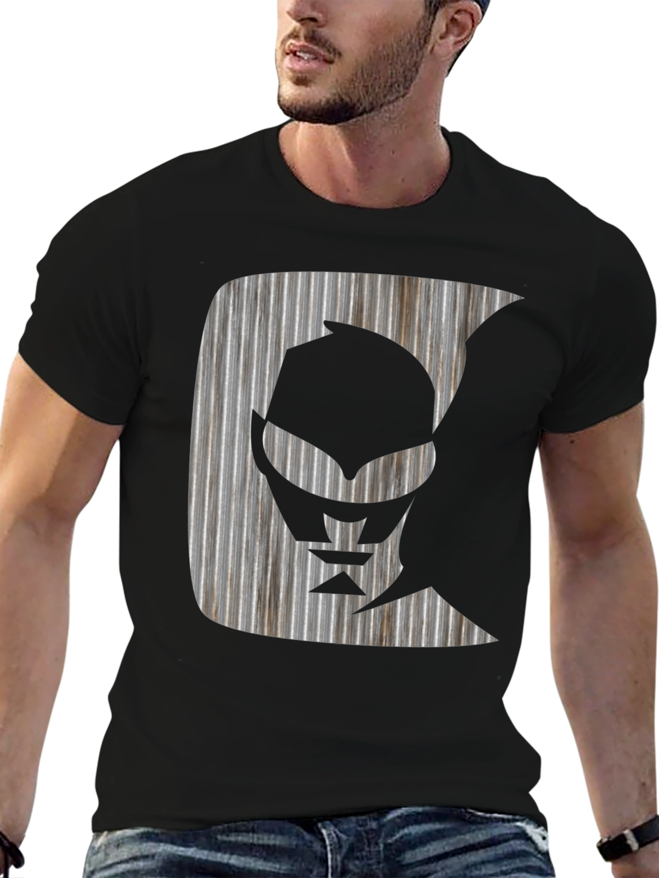 Retro Gamer Black T-Shirt with Unique Design