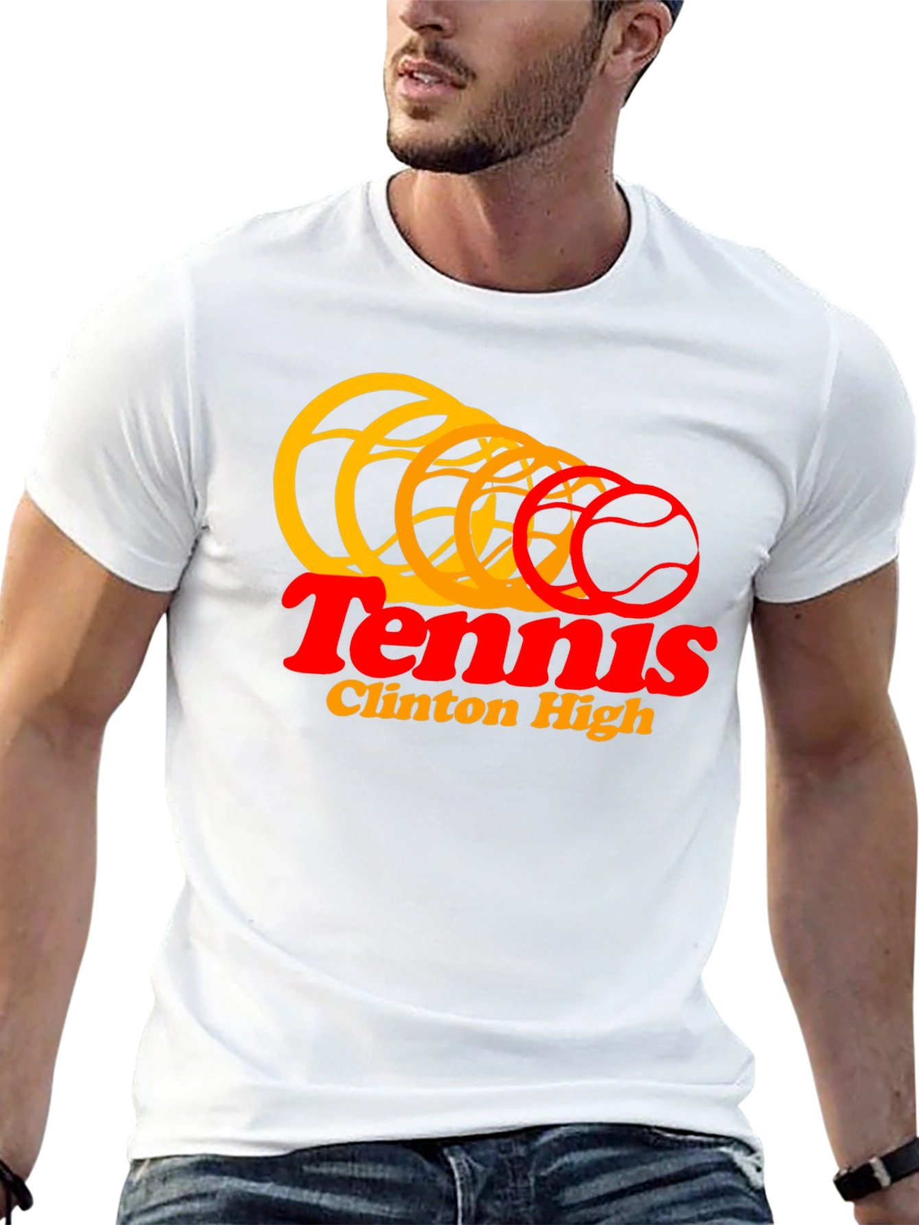 Tennis Clinton High Graphic T-Shirt