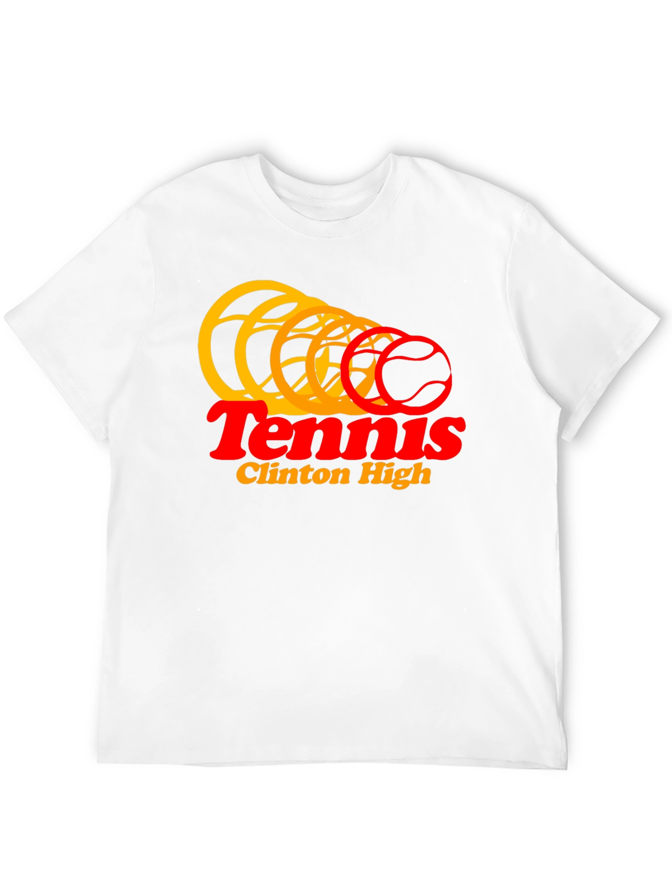 Tennis Clinton High Graphic T-Shirt
