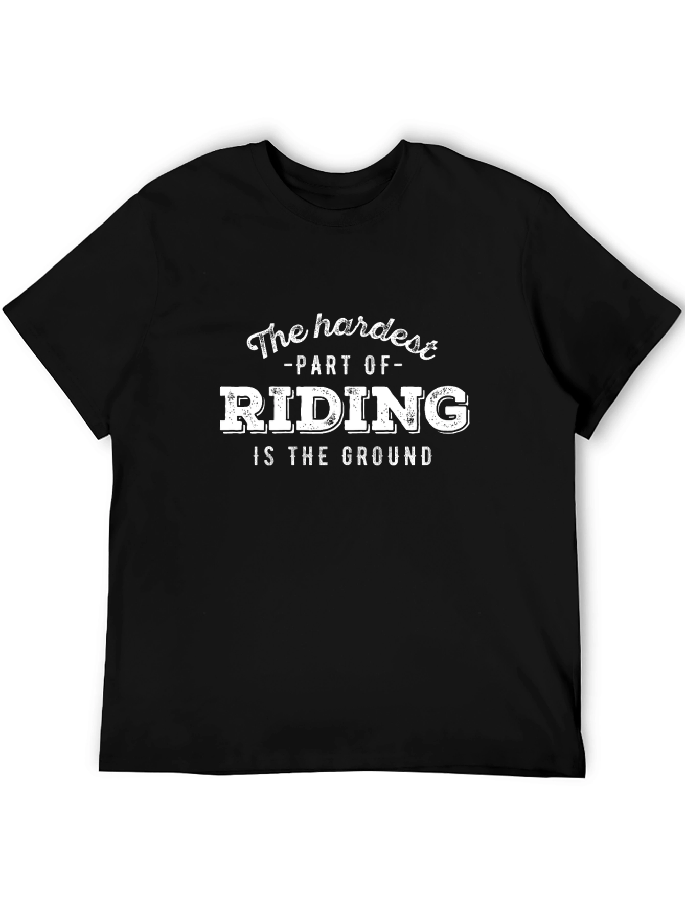 Riding is the Ground T-Shirt | Funny Graphic Tee