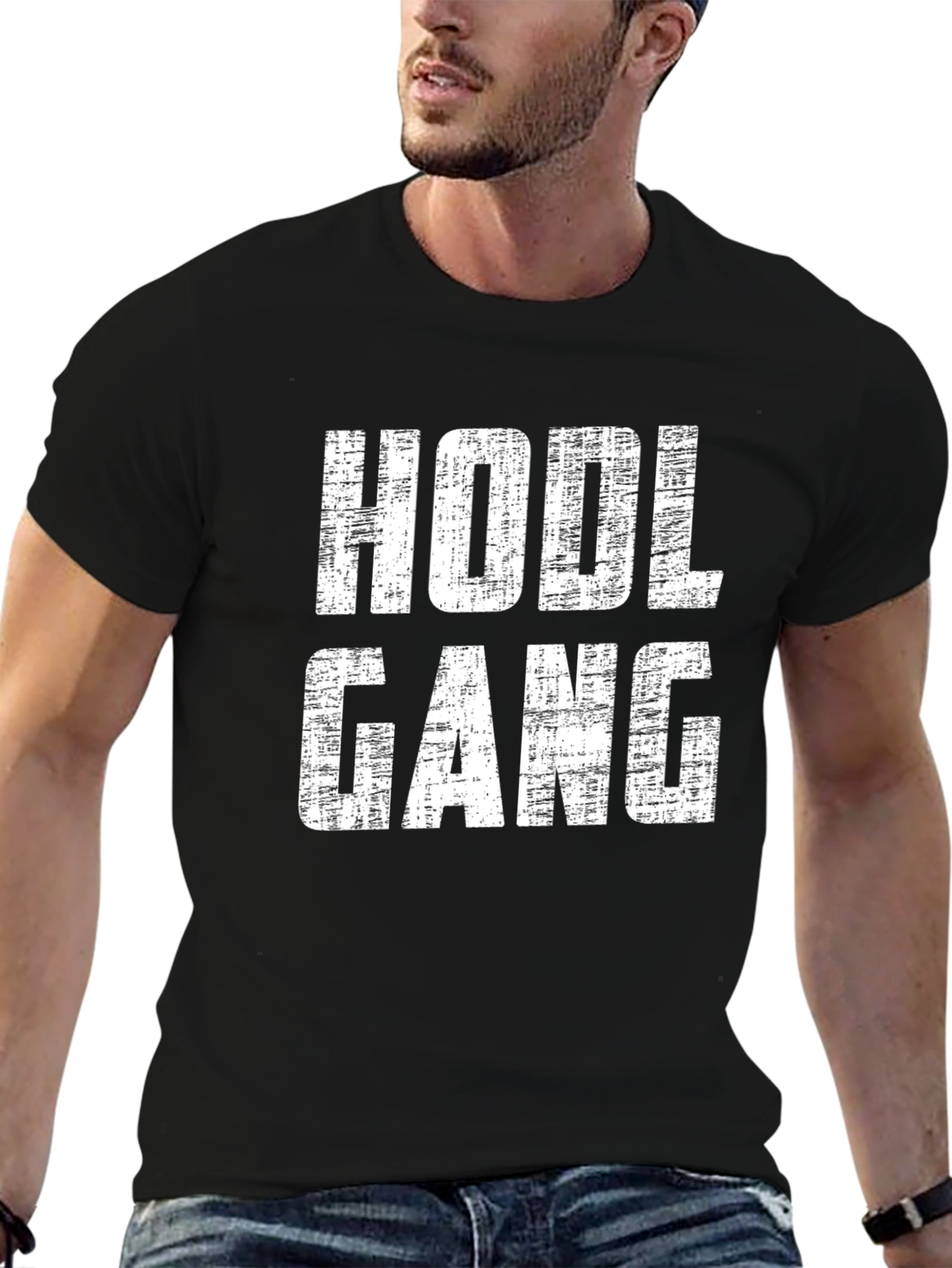 HODL Gang Graphic T-Shirt - Crypto Investment Apparel