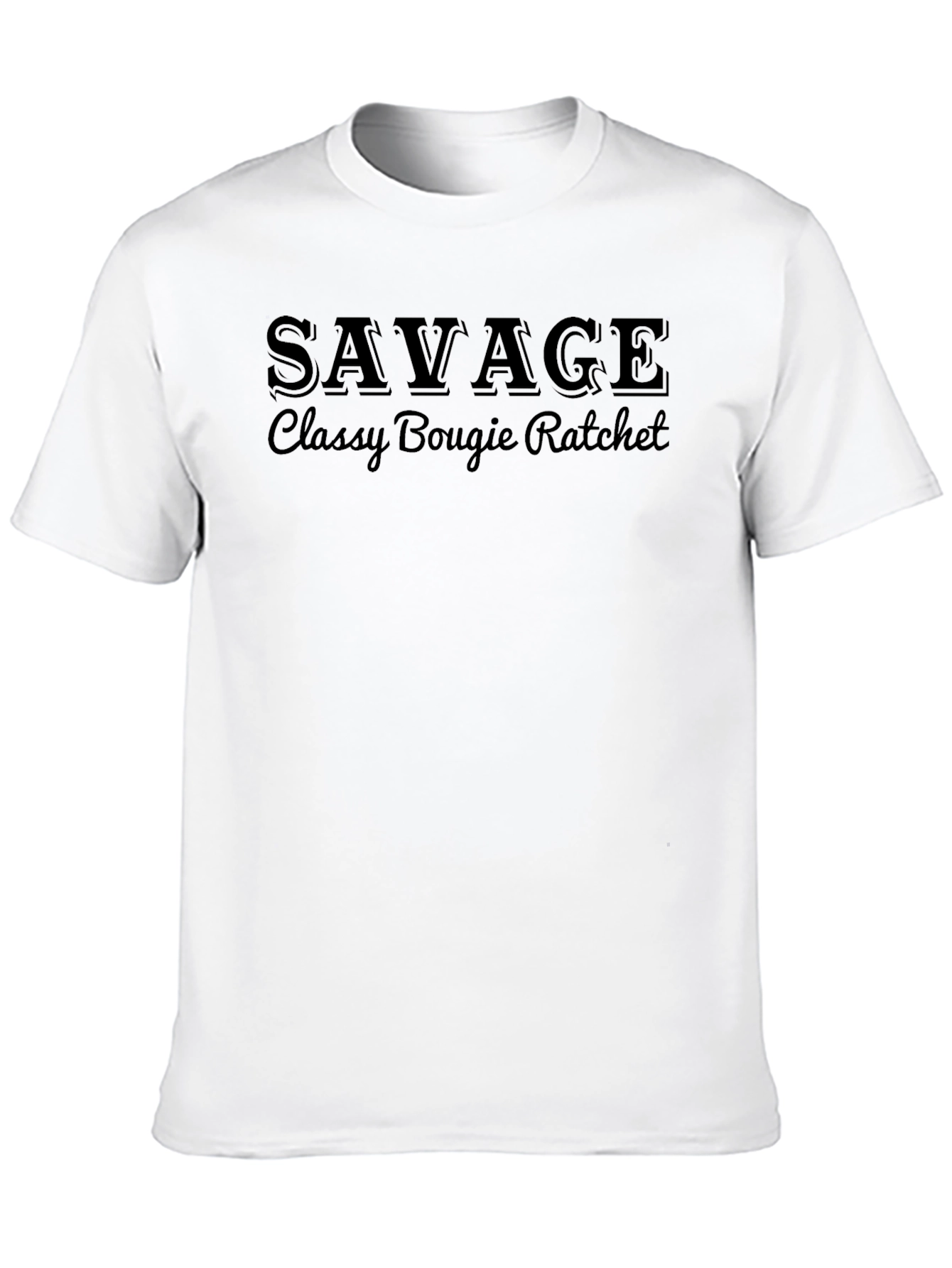 Savage Classy Bougie Ratchet Black Tee