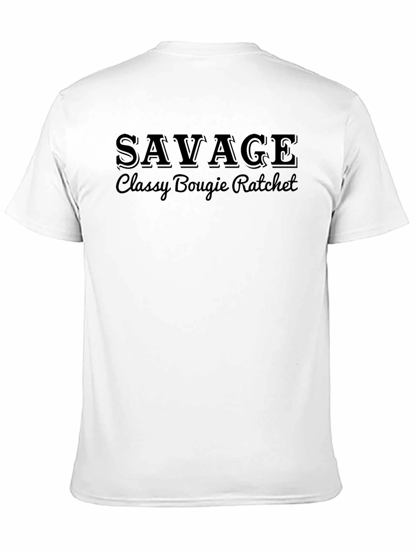Savage Classy Bougie Ratchet Black Tee