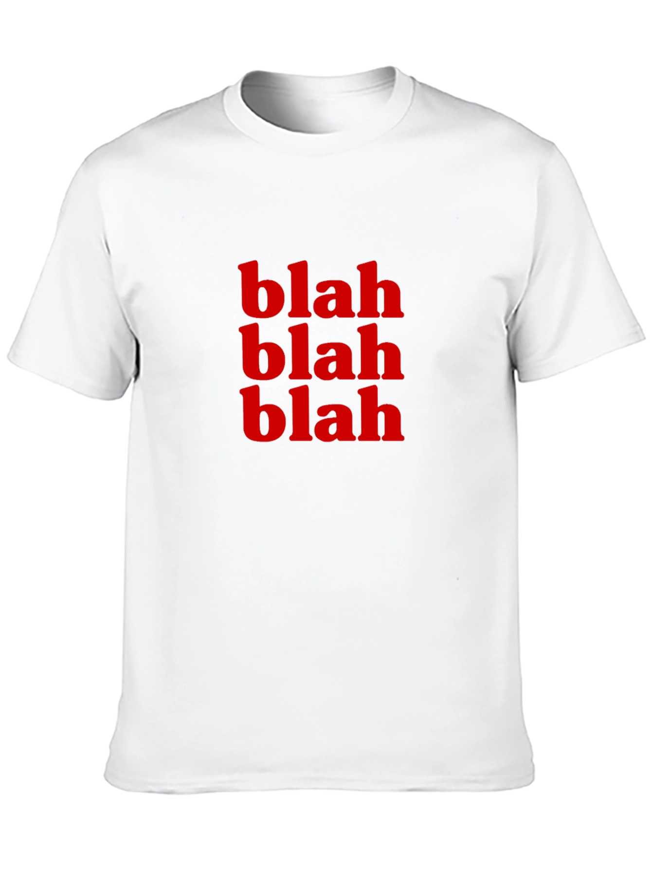 Blah Graphic Tee - Mens Black T-Shirt