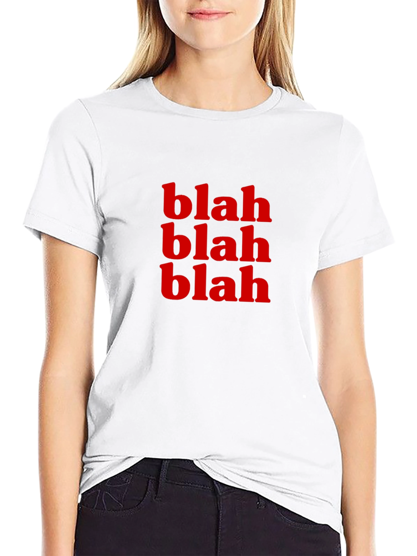 Blah Graphic Tee - Mens Black T-Shirt