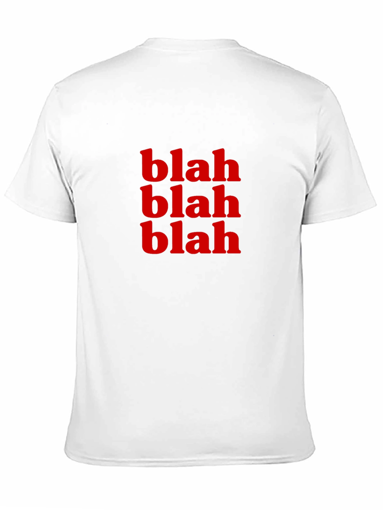 Blah Graphic Tee - Mens Black T-Shirt