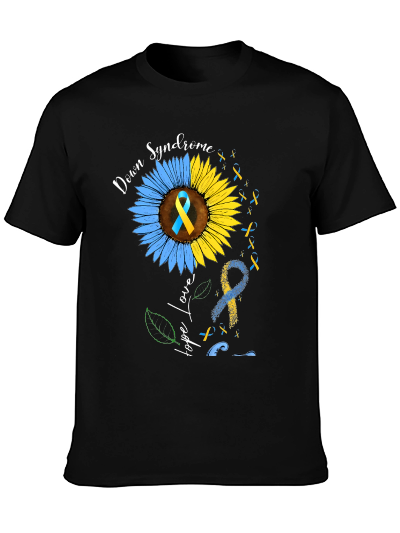 Down Syndrome Awareness Sunflower T-Shirt