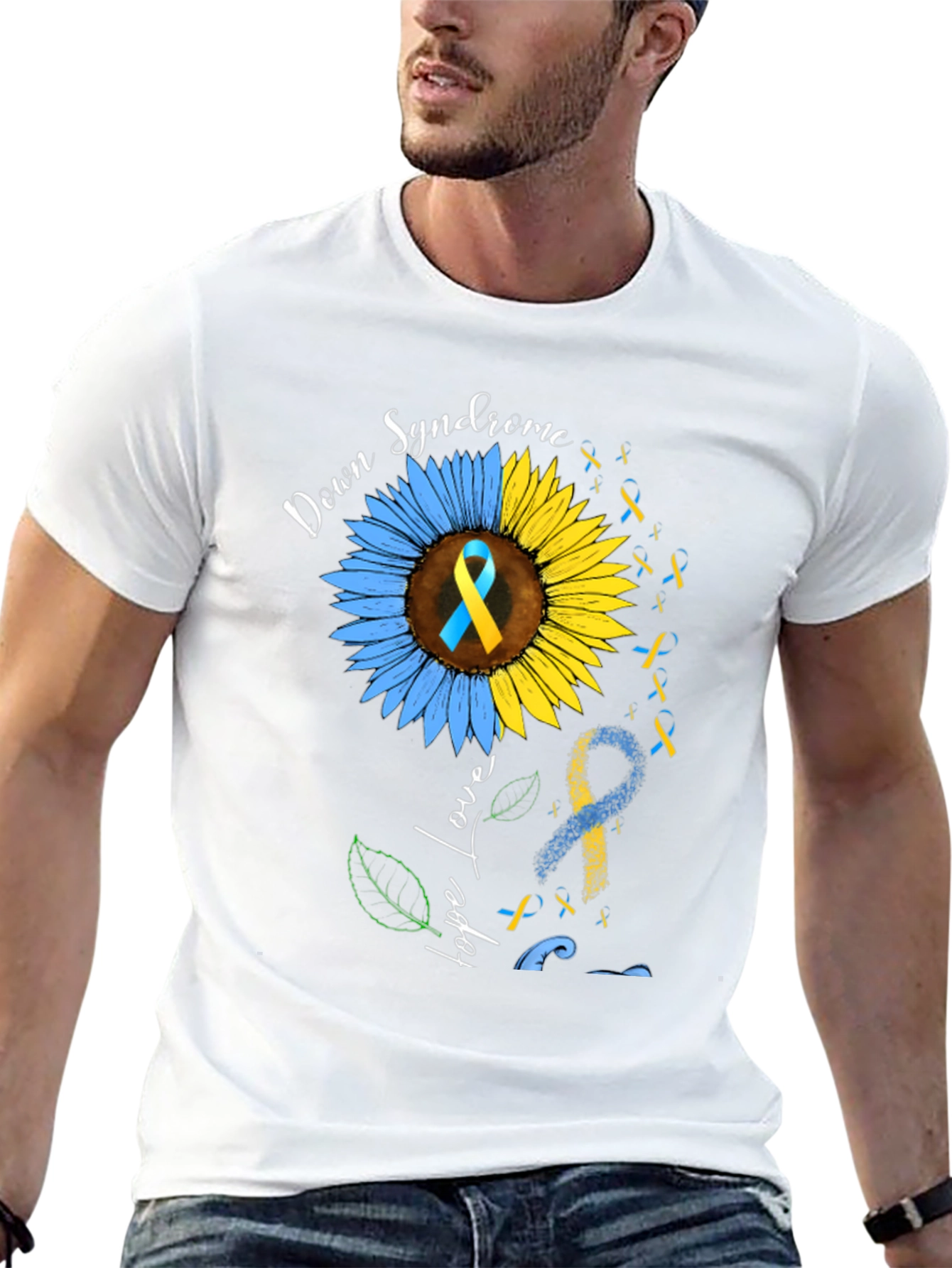 Down Syndrome Awareness Sunflower T-Shirt