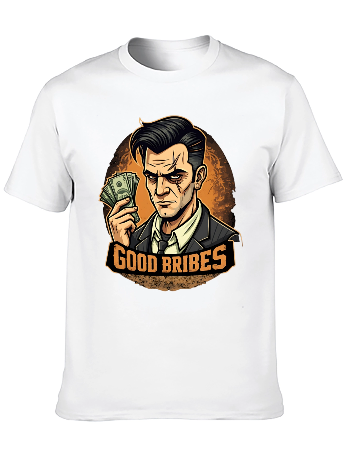 Good Bribes Graphic T-Shirt - Black