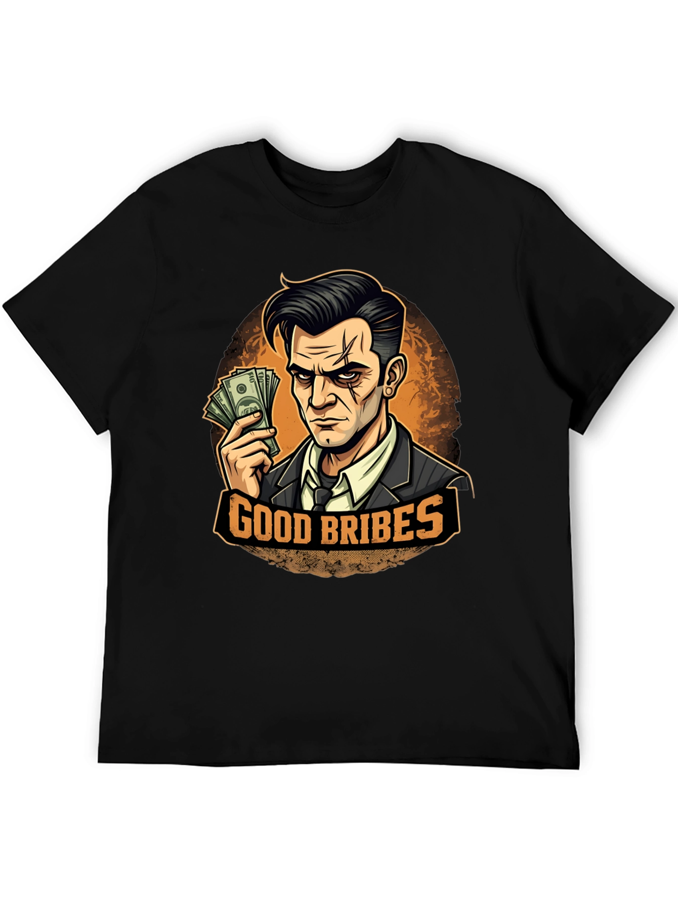 Good Bribes Graphic T-Shirt - Black