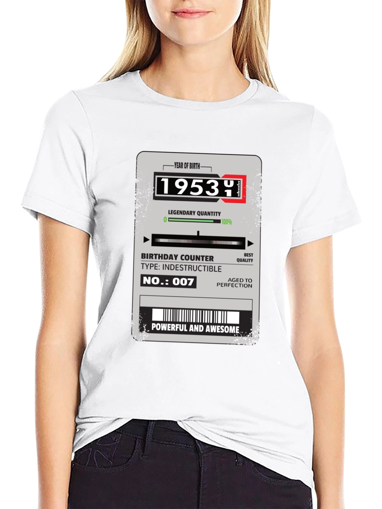 1953 Birthday T-Shirt - Legendary Edition