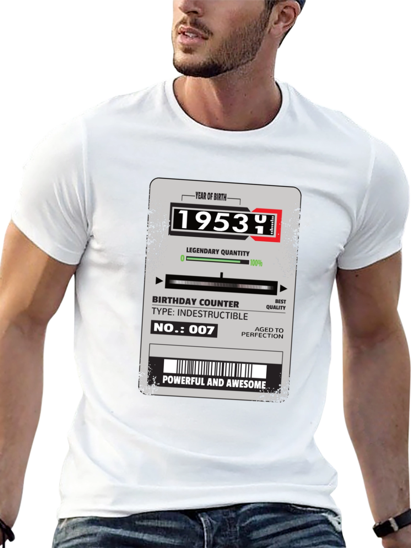 1953 Birthday T-Shirt - Legendary Edition