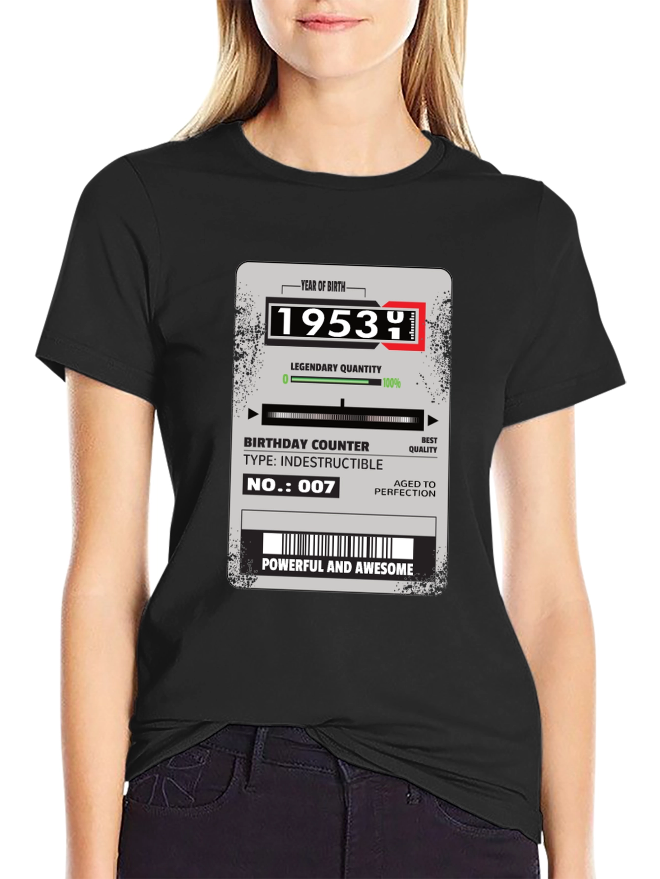 1953 Birthday T-Shirt - Legendary Edition