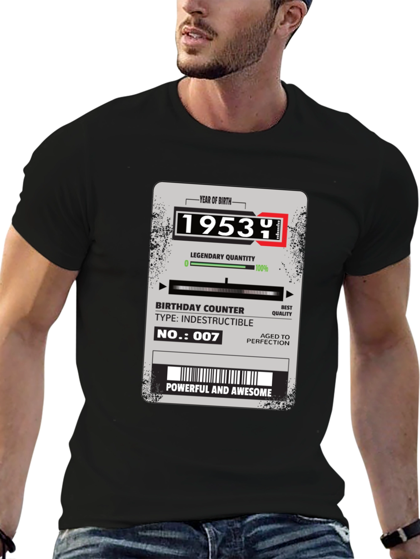 1953 Birthday T-Shirt - Legendary Edition