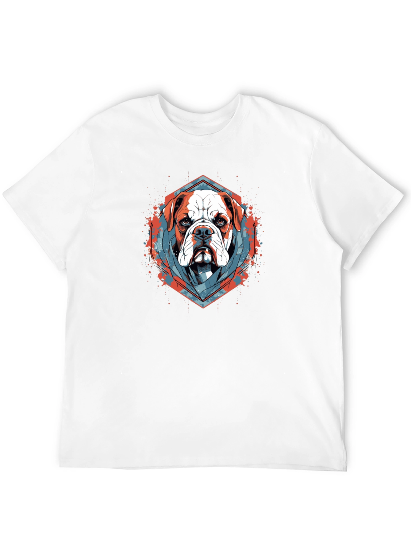Bulldog Graphic Tee - Mens Black T-Shirt