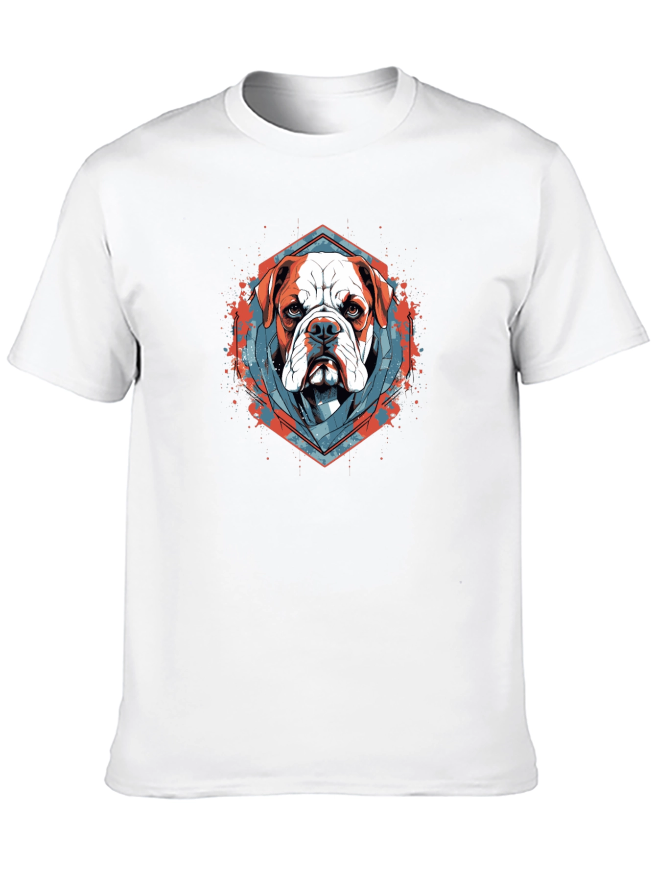Bulldog Graphic Tee - Mens Black T-Shirt