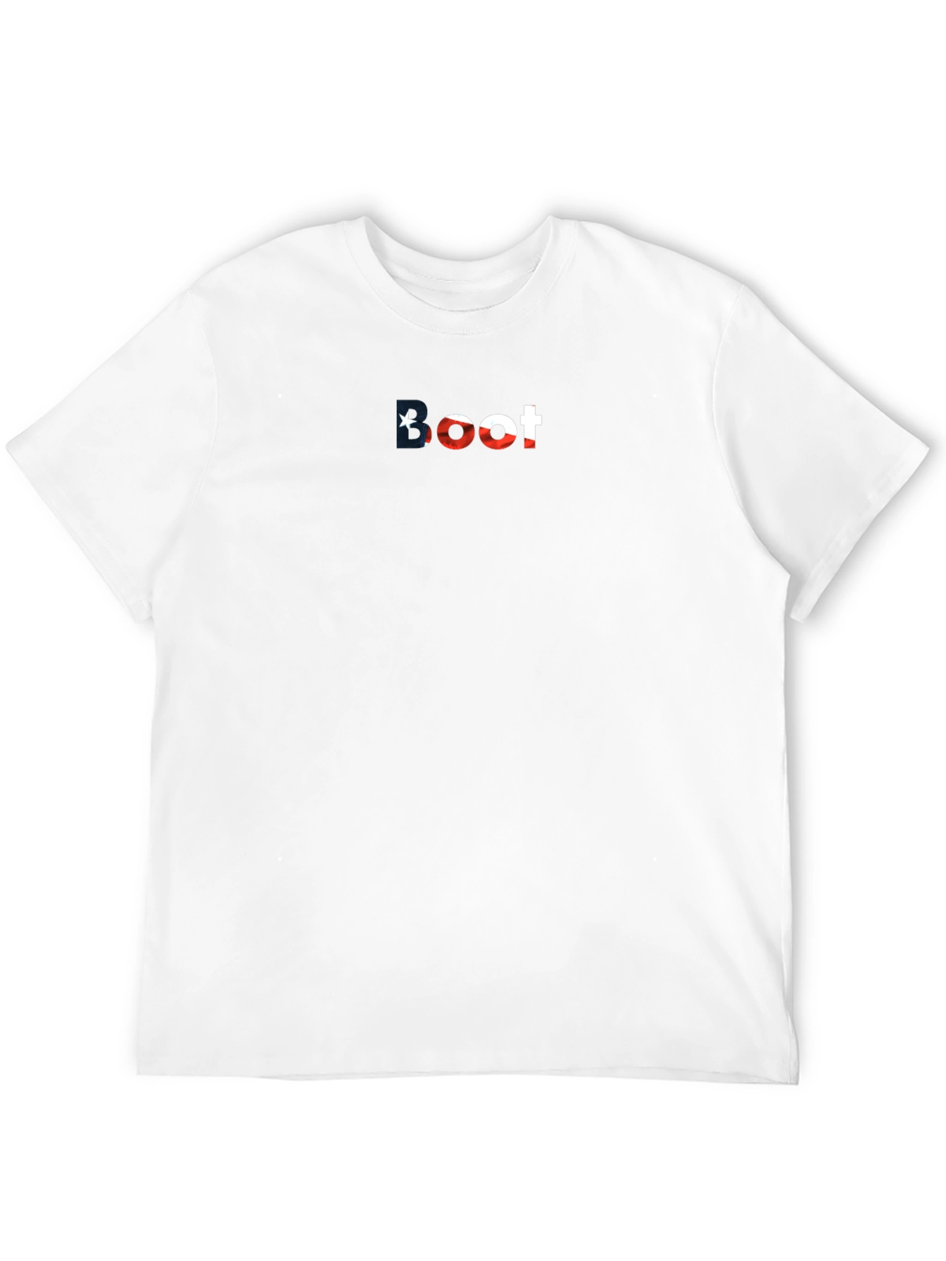 Patriotic Boot Black T-Shirt