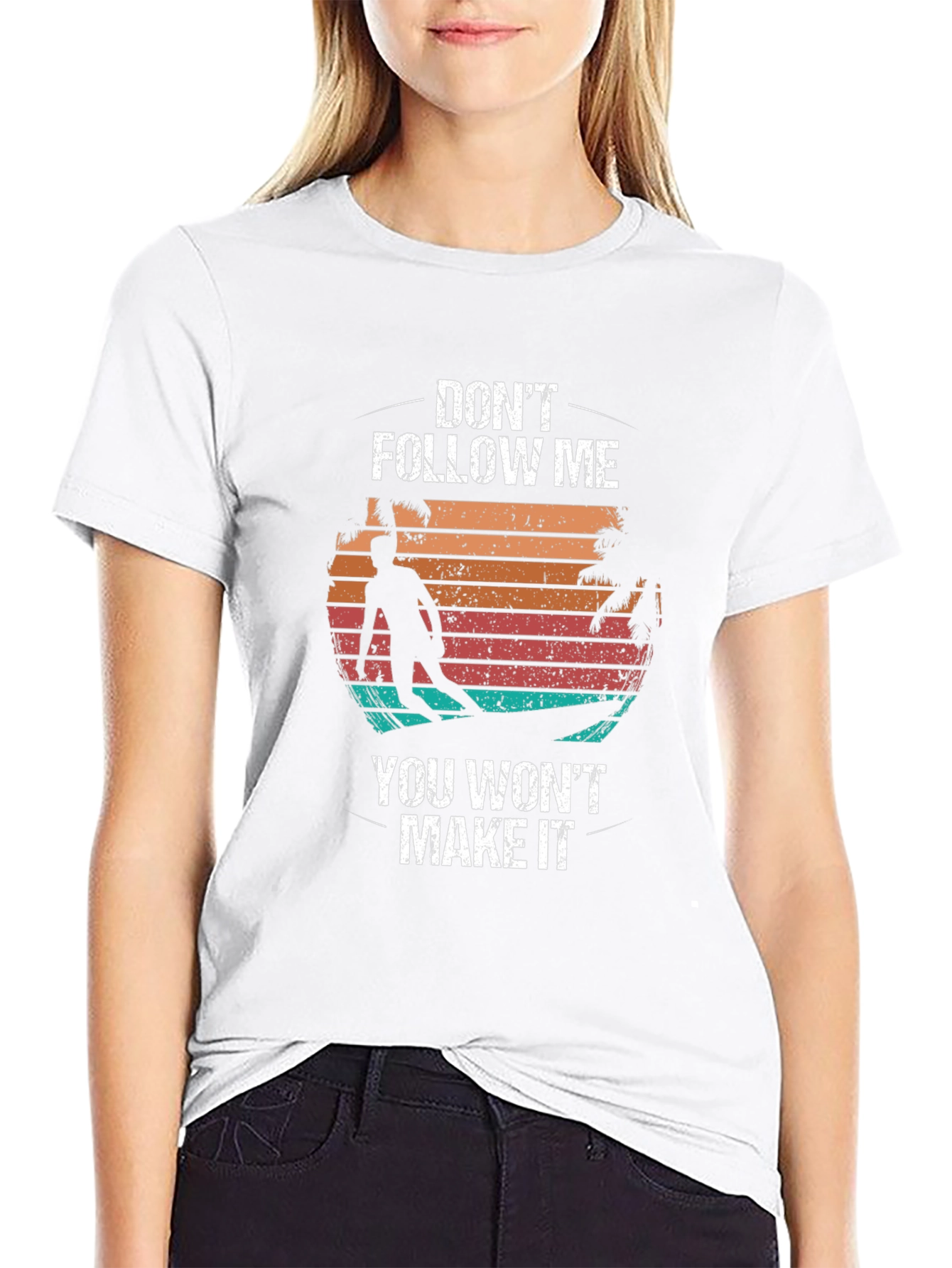 Dont Follow Me Surfer Tee
